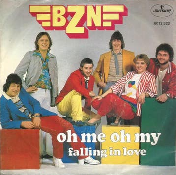 vinyl single 7 inch - BZN - Oh Me Oh My, Verzenden, Zo goed als nieuw, 7 inch, Pop