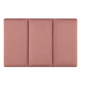 Gestoffeerde wandpanelen Carpino set van 3 fluweel 60x30 cm, Verzenden, Nieuw