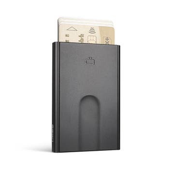 Ogon Designs Slider Pasjeshouder Creditcardhouder Zwart, Verzenden, Nieuw, Zwart, Overige merken