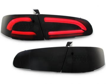 Achterlichten Seat Ibiza 6L 02-08 Tube zwart/smoke, Ophalen of Verzenden, Nieuw