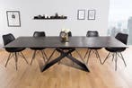 Uitschuifbare eettafel PROMETHEUS 180-220-260cm lava, Huis en Inrichting, Tafels | Eettafels, Ophalen of Verzenden, Nieuw