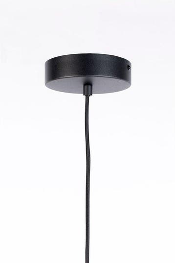 2dekans | Zuiver Smokey Hanglamp - Zwart - 35.50x35.50x180, Ophalen of Verzenden, Nieuw