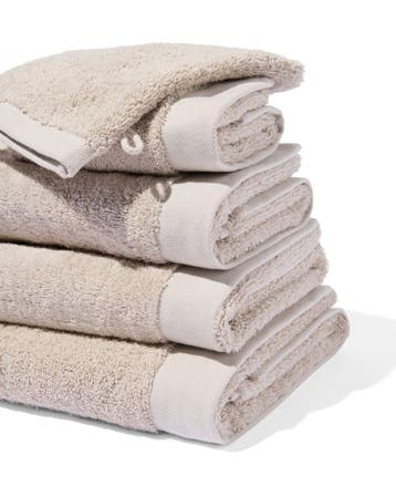 HEMA Handdoeken - hotel extra zacht zand, Verzenden, Nieuw