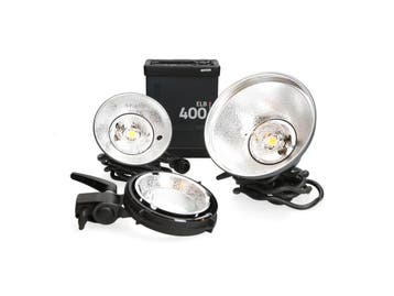 Elinchrom ELB 400 Dual Pro To Go Kit - 1 jaar garantie, Ophalen of Verzenden, Zo goed als nieuw, Elinchrom, Statief