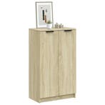 vidaXL Schoenenkast 59x35x100,5 cm bewerkt hout sonoma, Verzenden, Nieuw
