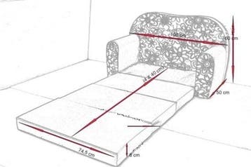 Cars Kinderkamer Slaapbank | Set | Laatste Stuks!, Nieuw, Ophalen of Verzenden, Minder dan 140 cm, Matras