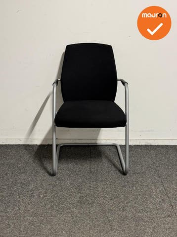 Sitland - Vergaderstoel - Zwart, Vergader- of Presentatieruimte, Ophalen of Verzenden, Gebruikt, Stoel