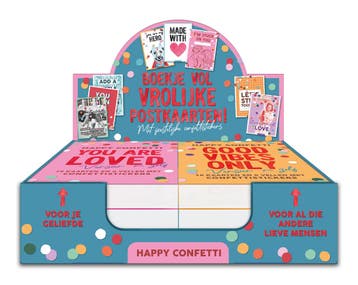 Display Happy Confetti 2 X 6 Ex. |  | Nieuw, Ophalen of Verzenden, Nieuw