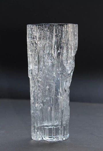 Iittala - Tapio Wirkkala - Vaas - Haver - Bevroren glas