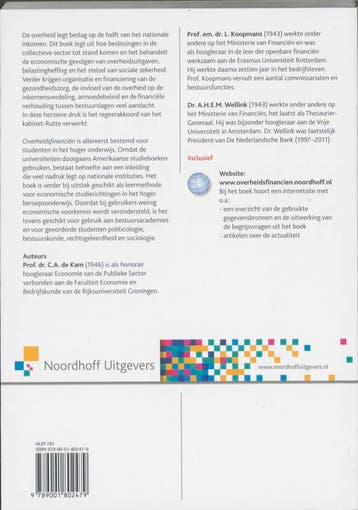 Overheidsfinanciën - A.H.E.M. Wellink 9789001802479, Verzenden, Gelezen, A.H.E.M. Wellink