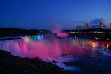 Viktoria Farkas - Night Glow at Niagara