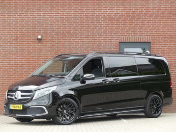 Mercedes-Benz V-Klasse 300d Extra Lang Dubbel Cabine Adaptiv, Automaat, Gebruikt, Euro 6, Zwart