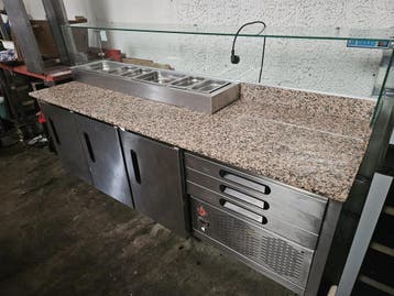 Faillissementsveiling Pizzeria restaurant keuken apparatuur, Gebruikt