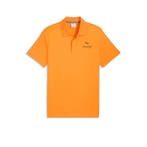 McLaren Official Puma McLaren Mens Small Logo Polo Papaya, Nieuw