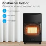 2dekans | Auronic Mobiele Gaskachel - met Wieltjes - tot 60, Ophalen of Verzenden, Zo goed als nieuw