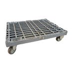 Dolly kunststof 800x600x180 mm, 2x zwenkwiel 2x bokwiel, Ophalen of Verzenden, Overige typen, Emtrade NL