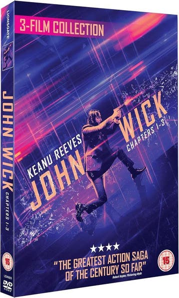 John Wick - 3 films -                       Gratis verzenden, Verzenden, Zo goed als nieuw