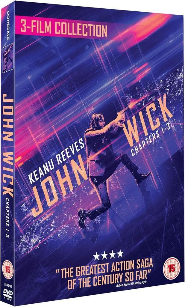 John Wick - 3 films -                       Gratis verzenden, Cd's en Dvd's, Dvd's | Overige Dvd's, Zo goed als nieuw, Verzenden