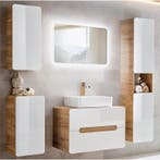 Badkamermeubel Aruba Uno 80CM (Badkamermeubels), Huis en Inrichting, Ophalen of Verzenden, Nieuw