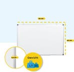 2dekans | BRASQ Whiteboard 60x90 cm magnetisch – met, Huis en Inrichting, Woonaccessoires | Memoborden, Ophalen of Verzenden, Zo goed als nieuw