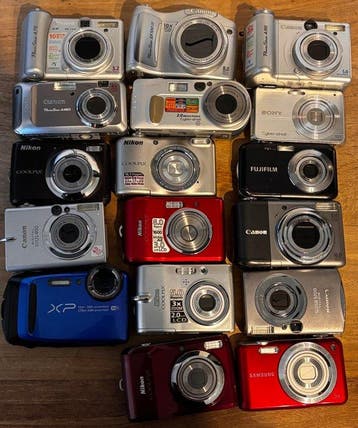 Divers (Canon, Nikon, Sony, Fujifilm, Samsung PowerShot A75;, Nieuw