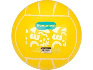 Veiling - Waimea Strandbal PVC - 21 cm - Fluorgeel - Maat 21, Nieuw