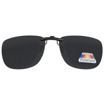 Fako Sunglasses - Clip On Voorzet Zonnebril Black Metal -, Verzenden, Nieuw