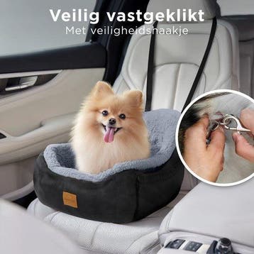 2dekans | CozySense® Honden Autostoel - Hondenmand Auto met, Ophalen of Verzenden, Zo goed als nieuw