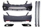 Bodykit Bumper set W222 S63 AMG look lang Zwart, Ophalen of Verzenden, Nieuw