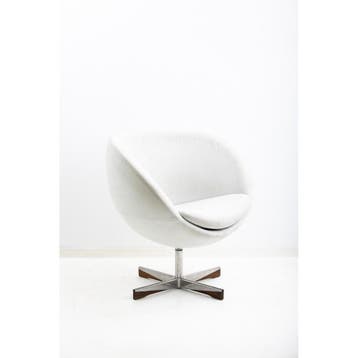 Gebruikte Stokke Varier Planet luxe fauteuils, Gebruikt, Wit, Luxe elegant stijlvol modern metaal, Ophalen of Verzenden