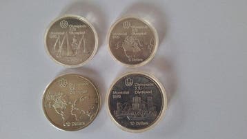 Canada. 5 Dollars / 10 Dollars 1973 Montreal Summer Olympics