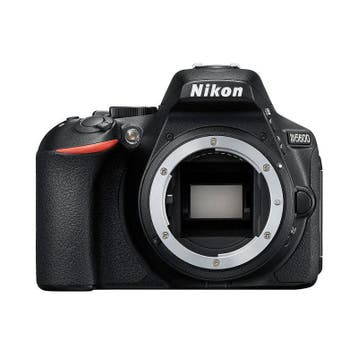 Nikon D5600 DSLR Body Zwart - Tweedehands, Verzenden, Gebruikt, Nikon