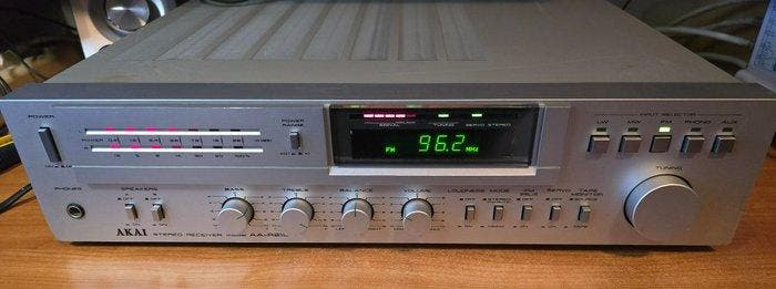 Akai - AA-R21L Solid state stereo receiver, Audio, Tv en Foto, Radio's