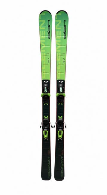 Elan Element Green All-Mountain Ski + EL 10.0 GW Binding-160, Overige merken, Gebruikt, Ophalen of Verzenden, Carve