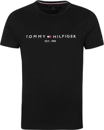 Tommy Hilfiger Logo T-shirt Zwart maat 3XL Heren, Verzenden, Zwart, Tommy Hilfiger, Nieuw