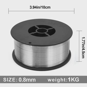 HITBOX 0.8mm Flux Cored MIG Lasdraad - Zelfbeschermend, 1kg,, Verzenden, Nieuw