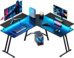 Gaming bureau - Gaming desk - Hoekbureau - 130x130 cm - Zwar, Verzenden, Zo goed als nieuw