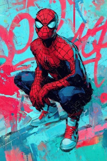 Iconica - Modern Spider-Man - Unique 1/1 XXL (150x100 cm)