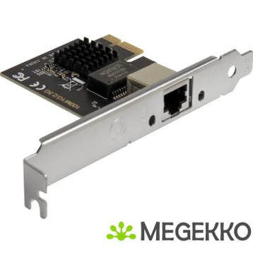 Inter-Tech Argus PCIe x1 2.5G Adapter ST-7266 RJ45 -, Verzenden, Nieuw, Inter Tech