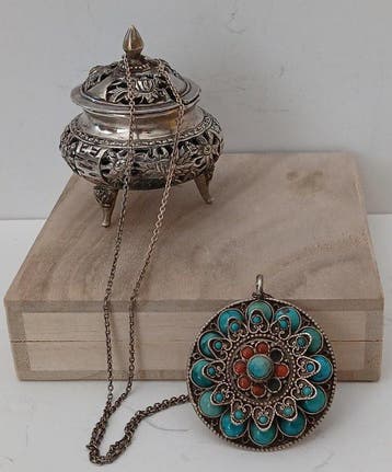 Tibet / Indonesië Eclectisch Boho Chic - 20e eeuw, Antiek en Kunst