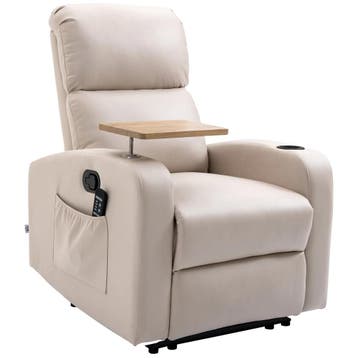 TRUUSK Relaxstoel Met Massagefunctie en TV-stoel - Ligfuncti, Verzenden, Nieuw