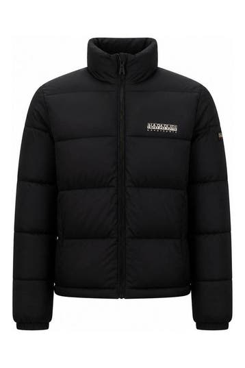 Napapijri Winterjas in maat L Zwart, Verzenden, Zo goed als nieuw, Zwart, Napapijri