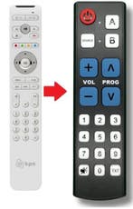 Senioren / Slechtzienden afstandsbediening voor KPN / Tel..., Verzenden, Nieuw