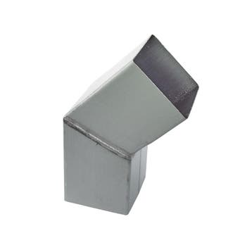 RHEINZINK Bocht prePATINA blue-grey mof x spie 100 x 100 mm, Ophalen of Verzenden, Nieuw