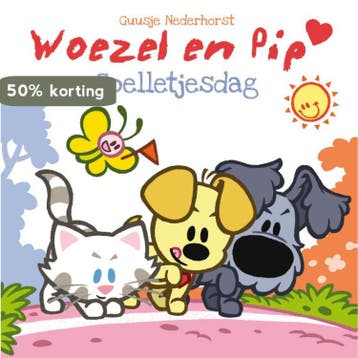 Spelletjesdag / Woezel & Pip - Guusje Nederhorst, Verzenden, Gelezen, Guusje Nederhorst