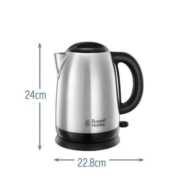 Russell Hobbs Adventure Brushed 23912-70 1,7L Waterkoker -, Ophalen of Verzenden, Nieuw