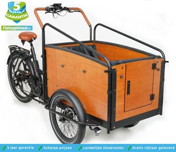 elektrische bakfiets bakfietsen tot 5 jaar GARANTIE!, Overige merken, 4 kinderen of meer, Huif, Nieuw