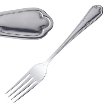Tafelvorken | DUBARRY | RVS | 12 Stuks | Lengte 200mm, Verzenden, Nieuw in verpakking