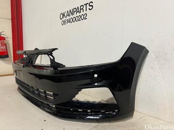 Volkswagen Polo 2G Voorbumper 2G0807221, Auto-onderdelen, Carrosserie en Plaatwerk, Ophalen, Gebruikt, Voor, Bumper
