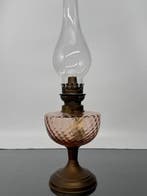 Petroleumlamp - Glas, Messing - Glas voor olielamp